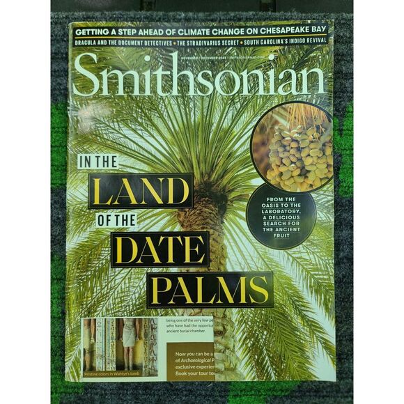 Smithsonian Magazine 2022 History Chesapeake Bay Date Palms Dracula Utah Tolkien - Picture 2 of 3